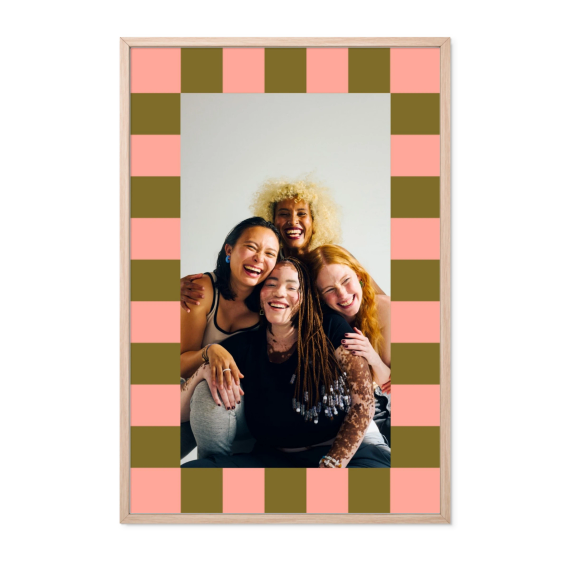 Checkered Picture Frame Checkered Picture Frame