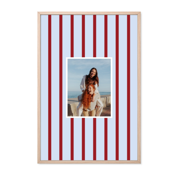 Vertical Stripes Photo Frame Vertical Stripes Photo Frame