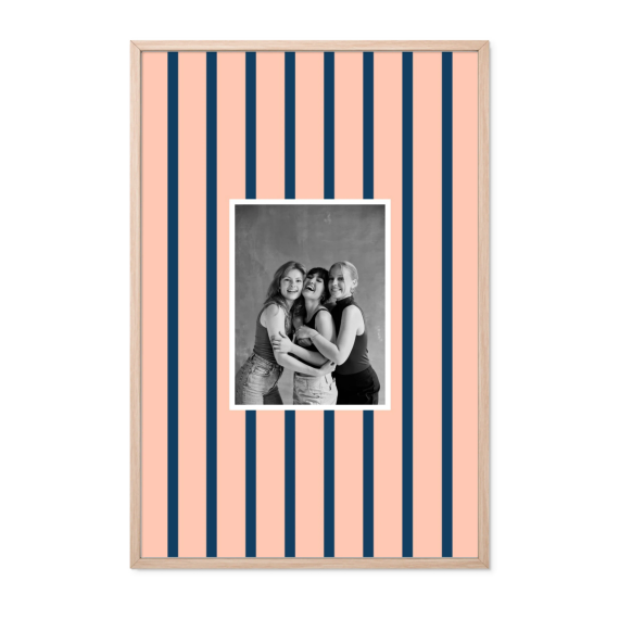 Vertical Stripes Photo Frame Vertical Stripes Photo Frame