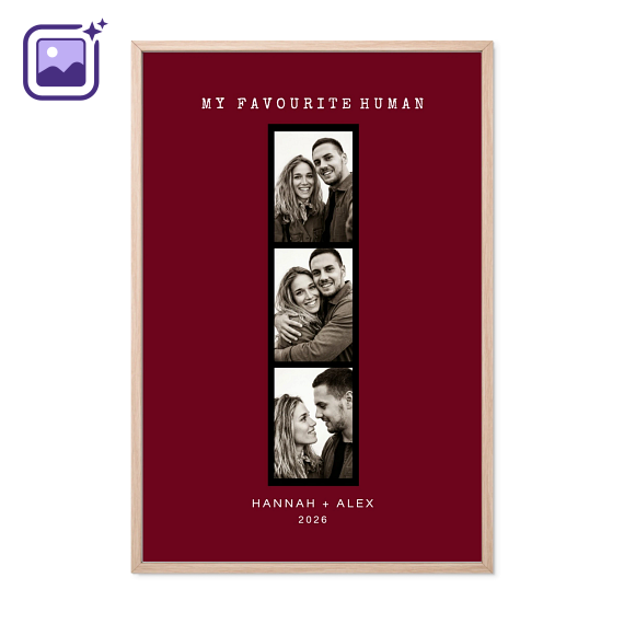 Innrammet poster 30 x 45 cm Tre Innrammet poster 30 x 45 cm Tre