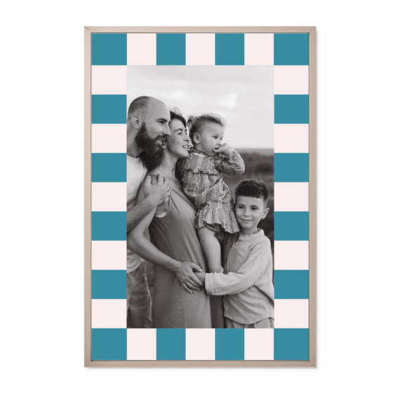 Checkered Picture Frame
