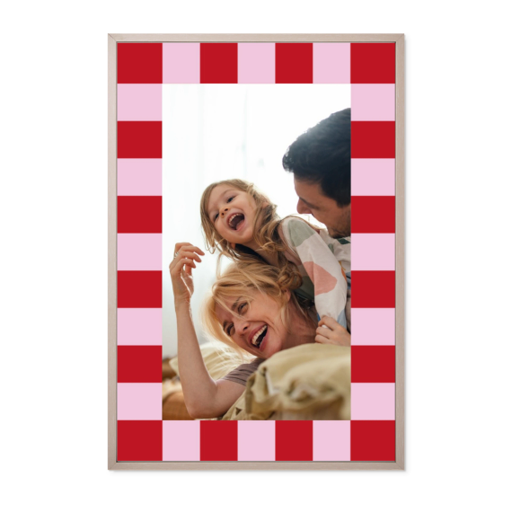 Checkered Picture Frame
