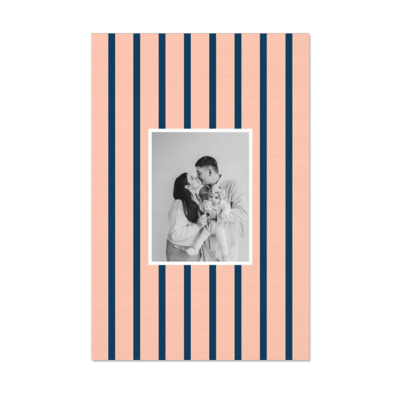 Vertical Stripes Photo Frame
