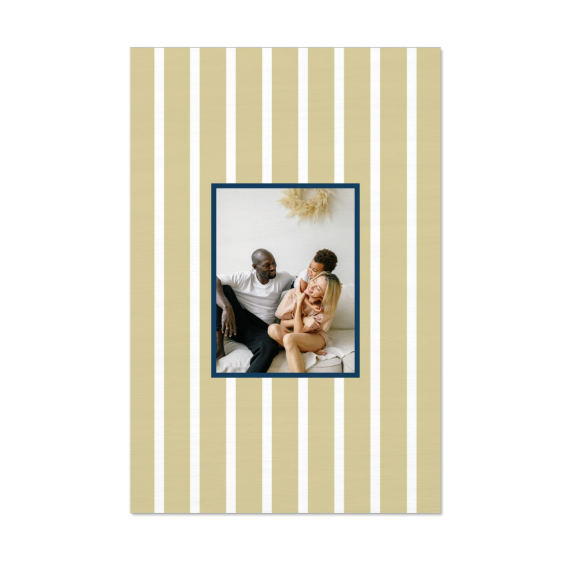 Vertical Stripes Photo Frame
