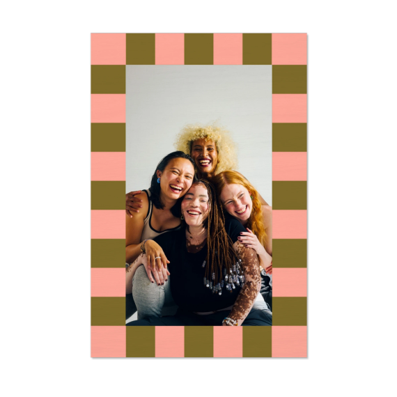 Checkered Picture Frame