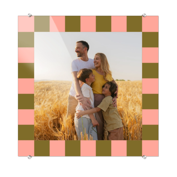 Checkered Picture Frame Checkered Picture Frame