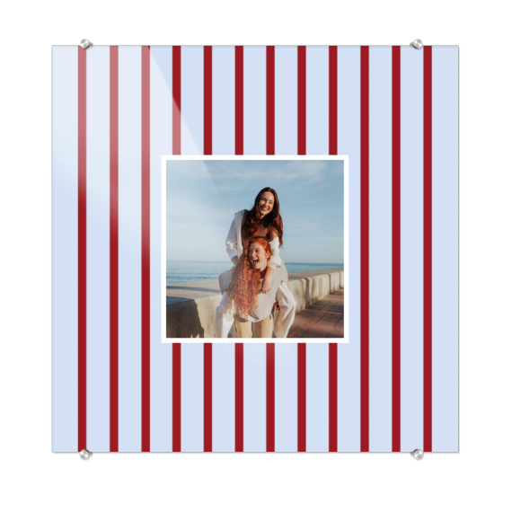 Vertical Stripes Photo Frame Vertical Stripes Photo Frame