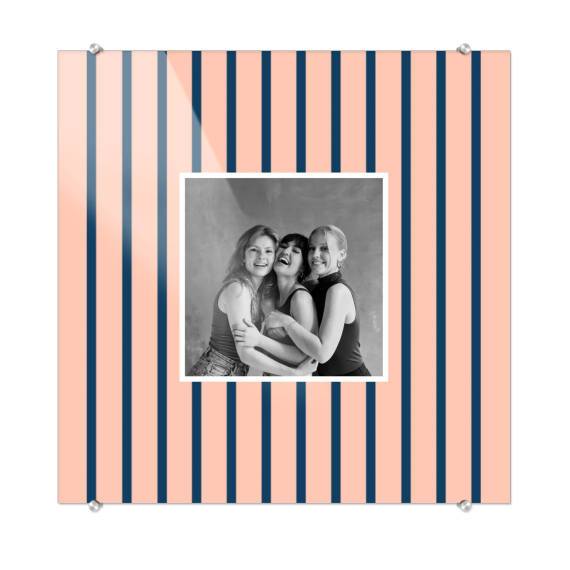 Vertical Stripes Photo Frame Vertical Stripes Photo Frame