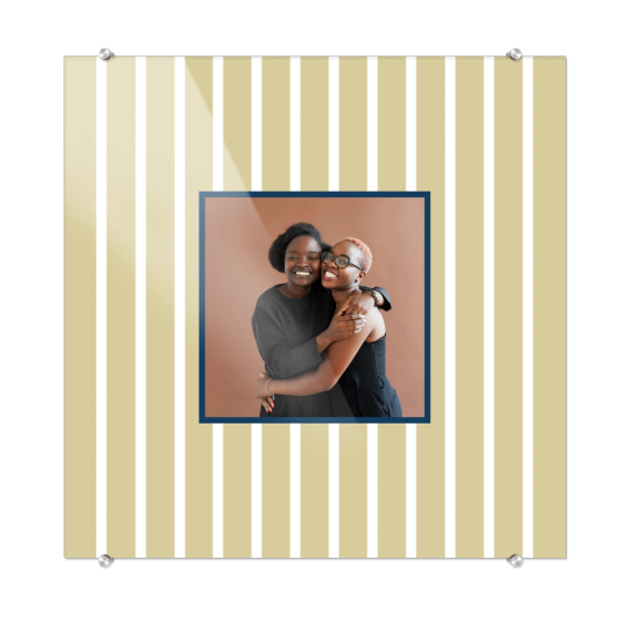 Vertical Stripes Photo Frame Vertical Stripes Photo Frame