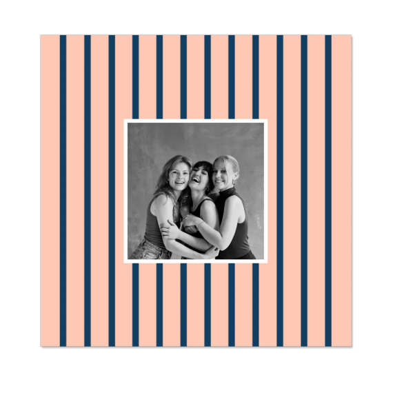 Vertical Stripes Photo Frame Vertical Stripes Photo Frame