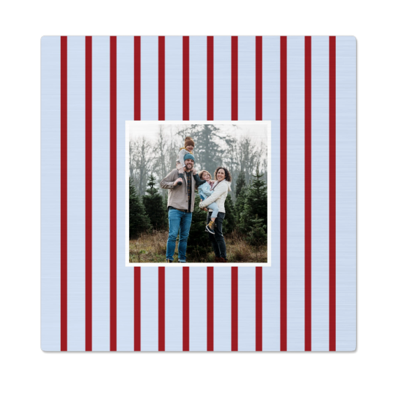 Vertical Stripes Photo Frame