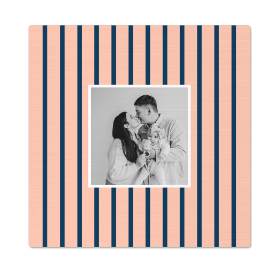 Vertical Stripes Photo Frame
