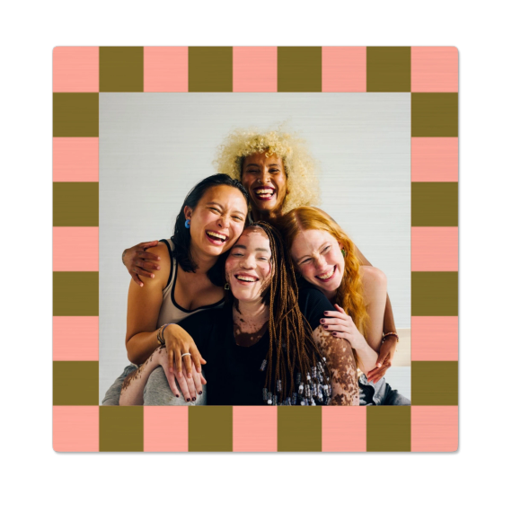 Checkered Picture Frame