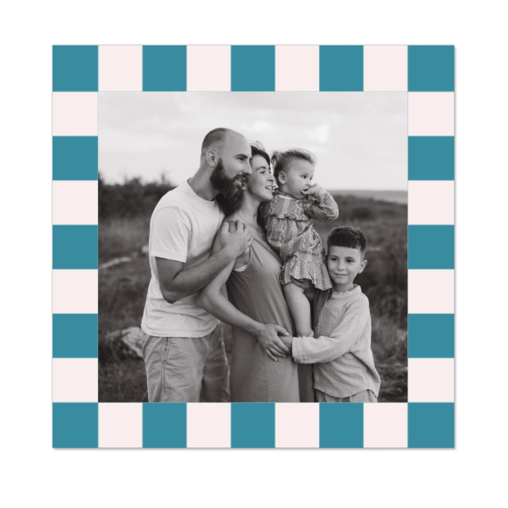 Checkered Picture Frame Checkered Picture Frame