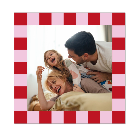 Checkered Picture Frame Checkered Picture Frame
