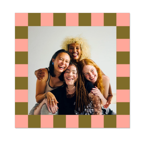 Checkered Picture Frame Checkered Picture Frame