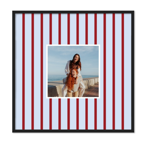 Vertical Stripes Photo Frame Vertical Stripes Photo Frame