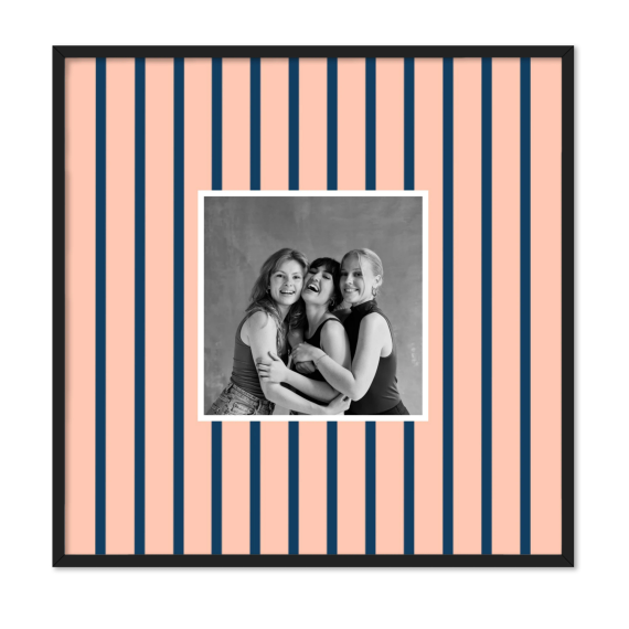 Vertical Stripes Photo Frame Vertical Stripes Photo Frame