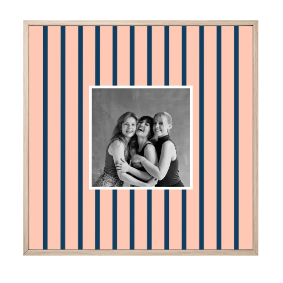 Vertical Stripes Photo Frame Vertical Stripes Photo Frame