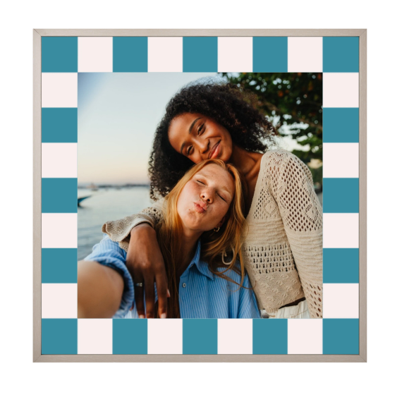 Checkered Picture Frame Checkered Picture Frame