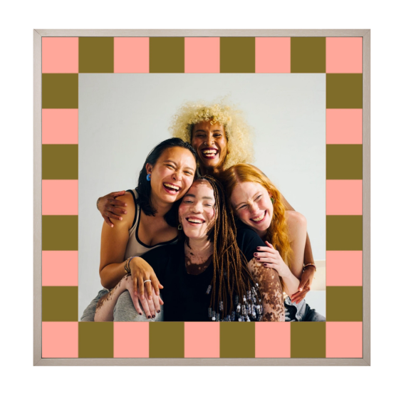 Checkered Picture Frame Checkered Picture Frame