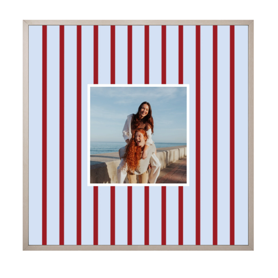 Vertical Stripes Photo Frame Vertical Stripes Photo Frame