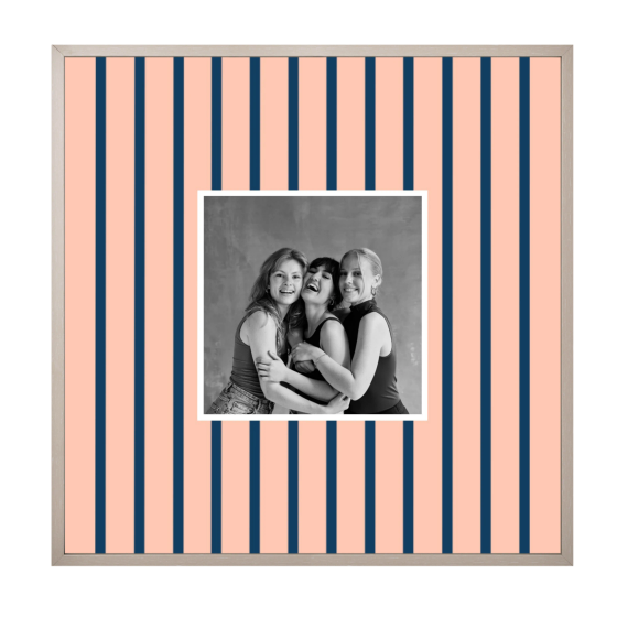 Vertical Stripes Photo Frame Vertical Stripes Photo Frame