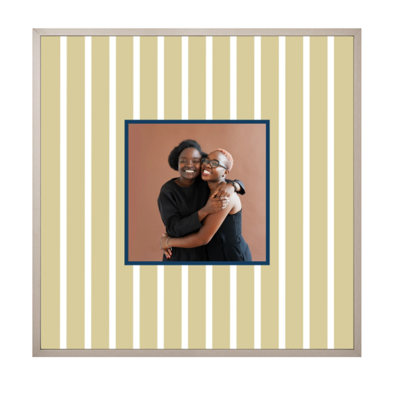 Vertical Stripes Photo Frame Vertical Stripes Photo Frame