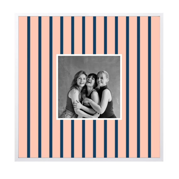 Vertical Stripes Photo Frame Vertical Stripes Photo Frame