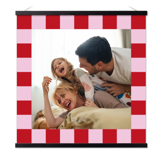 Checkered Picture Frame