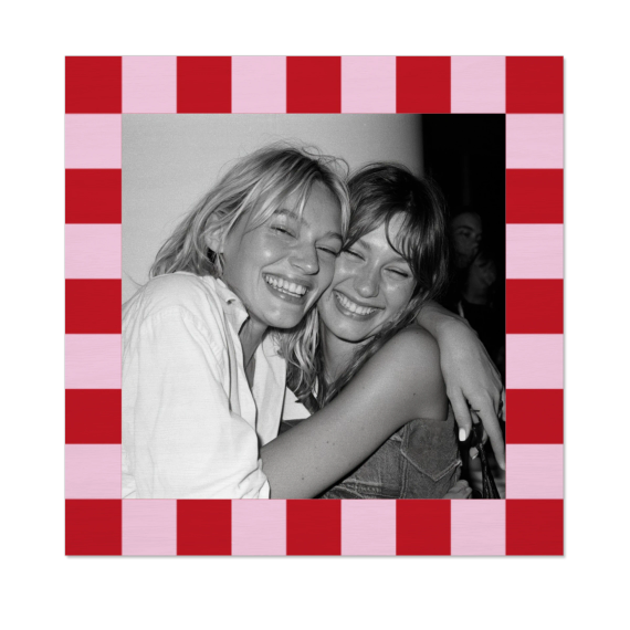 Checkered Picture Frame