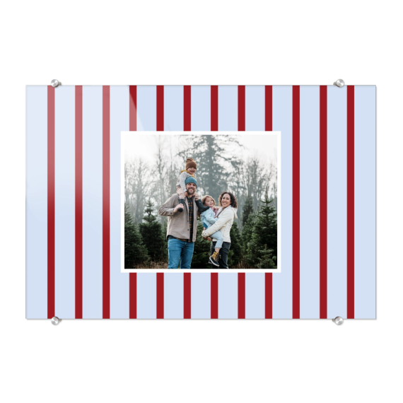 Vertical Stripes Photo Frame Vertical Stripes Photo Frame