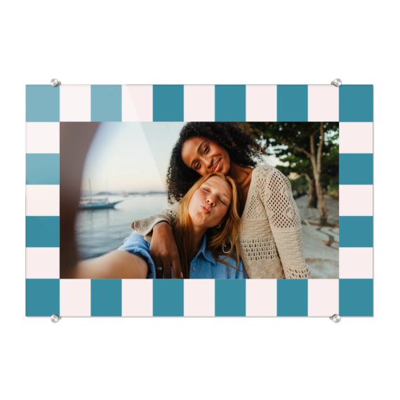 Checkered Picture Frame