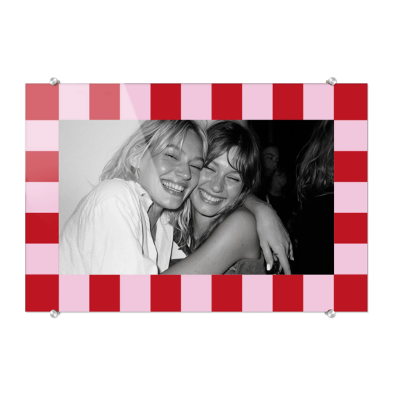 Checkered Picture Frame