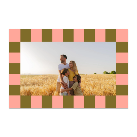 Checkered Picture Frame Checkered Picture Frame