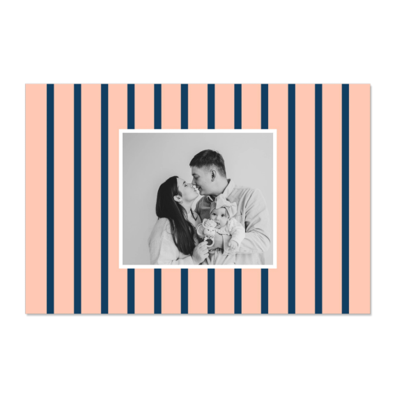Vertical Stripes Photo Frame Vertical Stripes Photo Frame