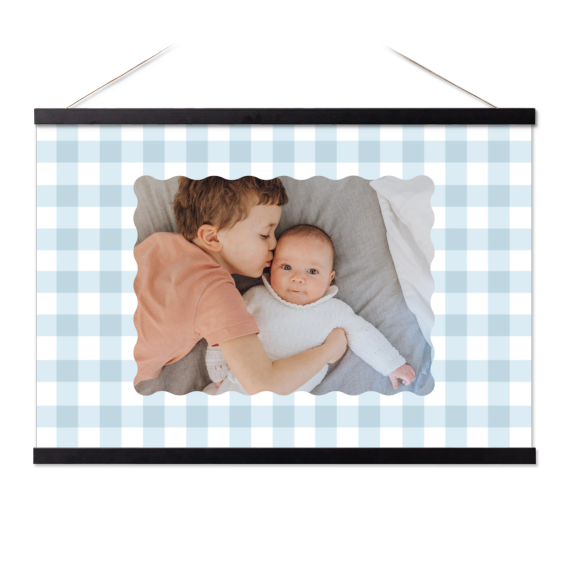 Scalloped Gingham Frame Scalloped Gingham Frame
