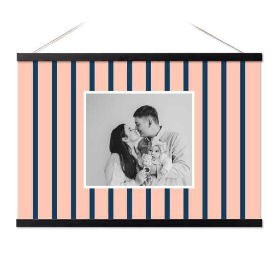Vertical Stripes Photo Frame Vertical Stripes Photo Frame