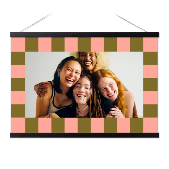 Checkered Picture Frame