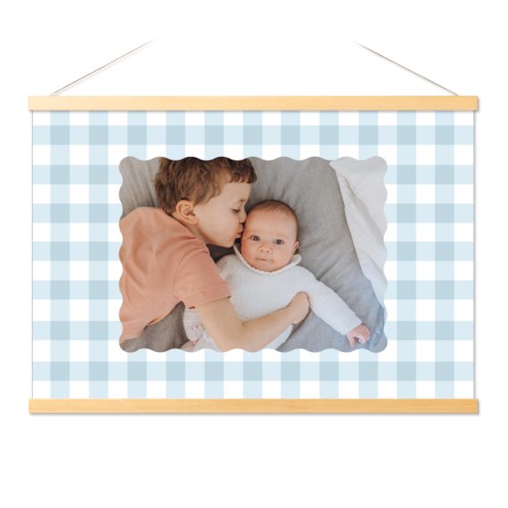 Scalloped Gingham Frame Scalloped Gingham Frame