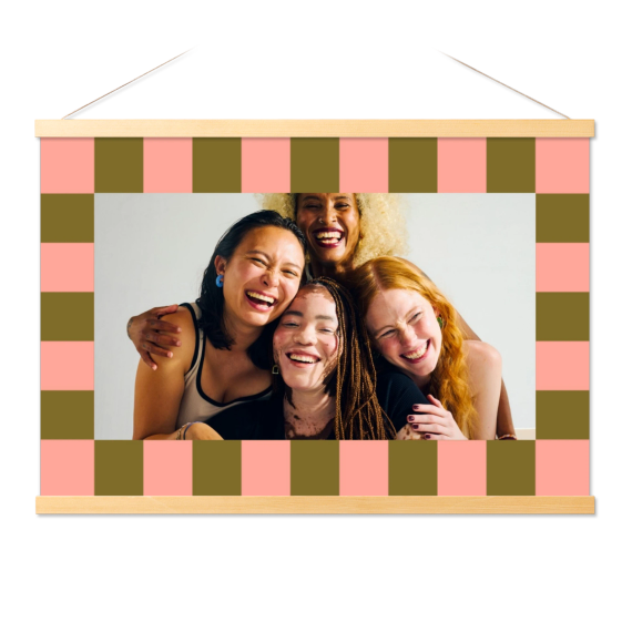 Checkered Picture Frame Checkered Picture Frame