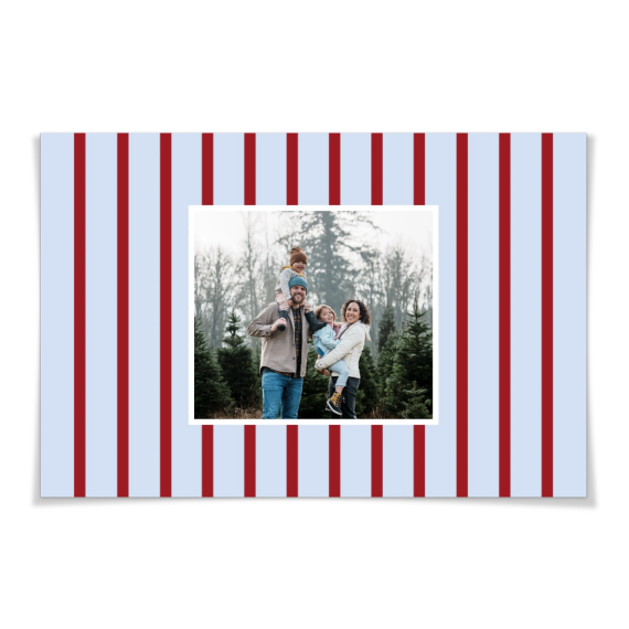 Vertical Stripes Photo Frame Vertical Stripes Photo Frame