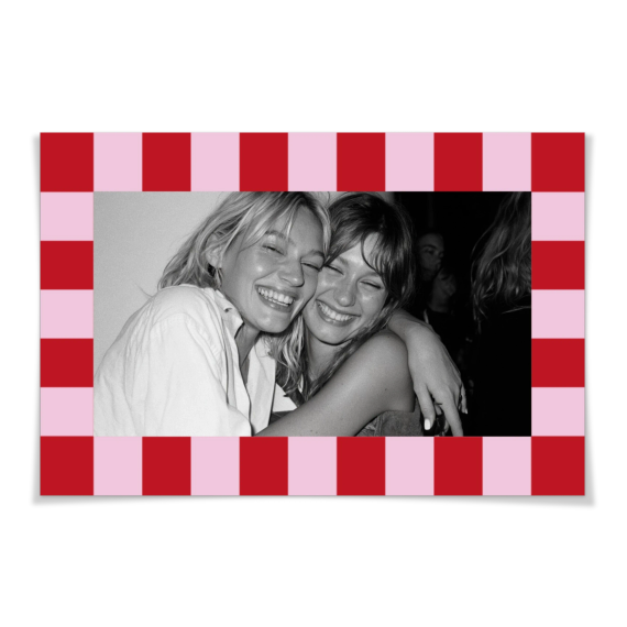 Checkered Picture Frame Checkered Picture Frame