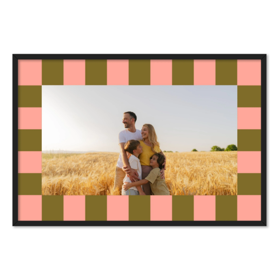 Checkered Picture Frame Checkered Picture Frame