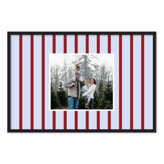 Vertical Stripes Photo Frame Vertical Stripes Photo Frame