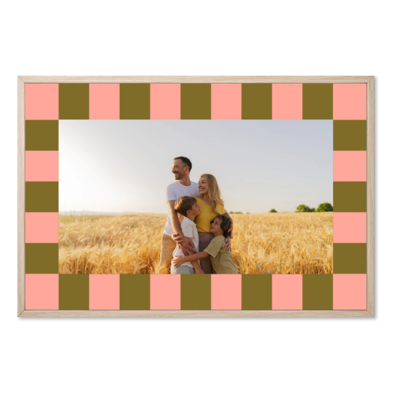 Checkered Picture Frame Checkered Picture Frame