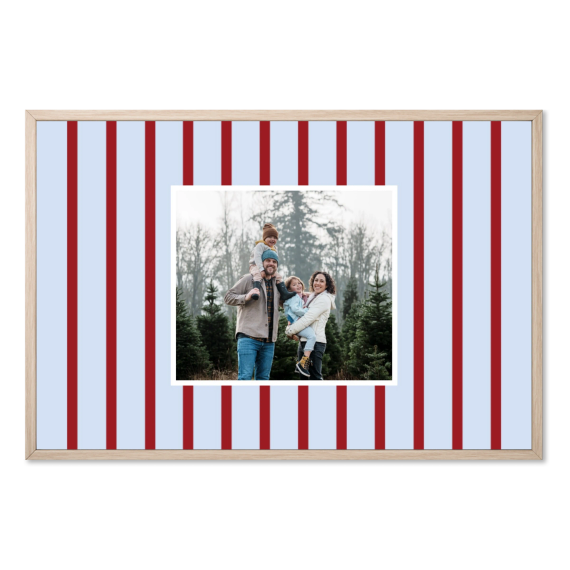 Vertical Stripes Photo Frame Vertical Stripes Photo Frame