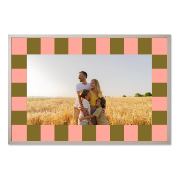 Checkered Picture Frame Checkered Picture Frame