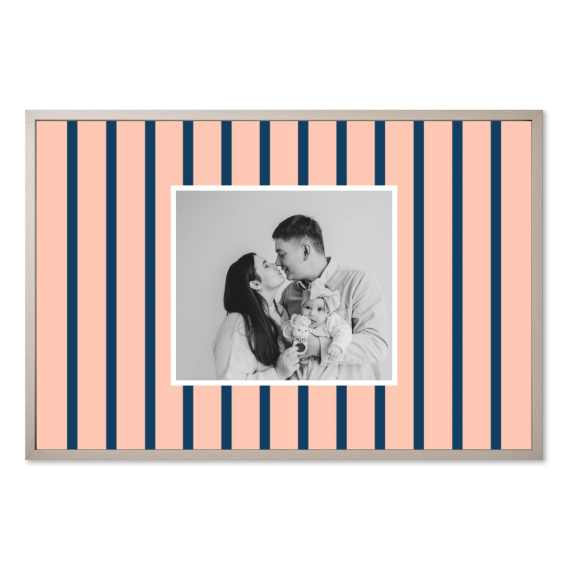 Vertical Stripes Photo Frame Vertical Stripes Photo Frame