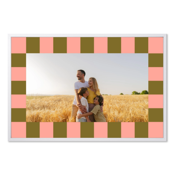Checkered Picture Frame Checkered Picture Frame
